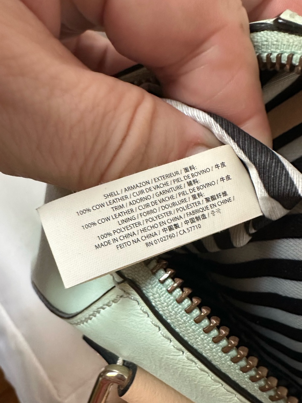 Kate Spade Mint Green Leather Satchel - Picture 14 of 16